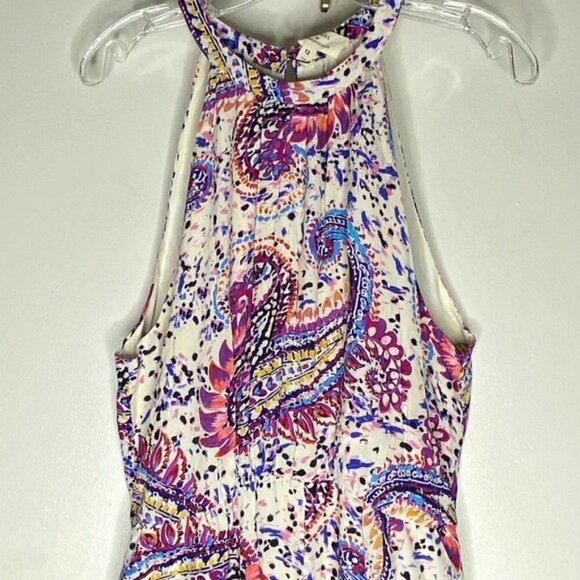 NEW Kachel x Anthropologie Amethyst Jumpsuit Paisley Women's Size 12 - Picture 8 of 12
